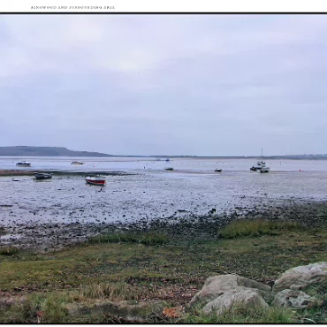 Christchurch Harbour Just down the road from Ringwood is the area called Mudiford. I think you'll understand the name!